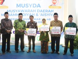 Hadir di Musyda Muhammadiyah Blora, Bupati Mengapresiasi Positif Kontribusi Muhammadiyah Untuk Kabupaten Blora