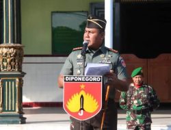 Dandim 0721/Blora Bacakan Amanat Kasad di Upacara 17an