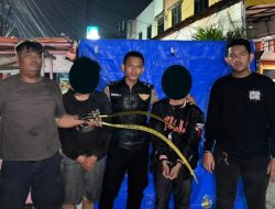 Polres Metro Tangerang Kota Amankan Pelaku Jual Beli Sajam Gangster