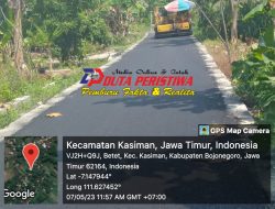 Adanya Program BKKD, Kini Masyarakat Desa Betet Bisa Menikmati Jalan Desa yang Semakin Nglenyer
