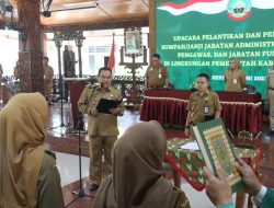 Guna Optimalkan Pelayanan Kepada Masyarakat, Bupati Lantik 92 ASN di Lingkungan Pemkab Blora