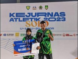 Siti Frisda Berhasil Menambah Perolehan Medali Bojonegoro Dalam Kejurnas Atletik 2023 di Solo