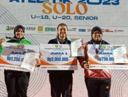 Resti Rahmadhani dari Bojonegoro Raih Juara 3 dalam Cabor Tolak Peluru di Kejurnas Atletik 2023