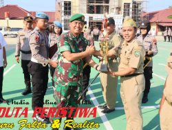 Kapolres Blora Bacakan Amanat Kapolri Untuk Revitalisasi Satkamling Dalam Gelar Apel Kasatkamling