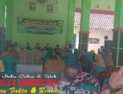 Desa Napis Adakan Musdes Penetapan Tim Penyusun RKP-Desa Tahun 2024