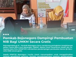 Dorong Peningkatan Kesejahteraan Pelaku UMKM, Pemkab Bojonegoro Dampingi Pembuatan NIB Secara Gratis