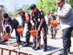 TMMD Sengkuyung  di Rembang Sasar Dukuh Tajen Pamotan