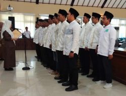 Pesan Bupati Bojonegoro Dalam Pelantikan FKPTMB : Jadilah Agen Komunikasi Bidang Agama