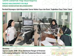 Guna Tingkatkan Daya Tahan Tubuh, Pemkab Bojonegoro Ajak Masyarakat Gemar Makan Sayur dan Buah