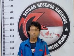Bawa 1 Paket Sabu, Seorang Pemuda Berhasil Diamankan Satresnarkoba Polres Blora