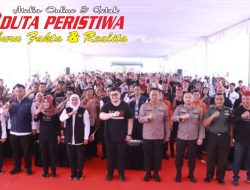 Kapolres Kediri Kota Dampingi Kunjungan Kerja Gubernur Jatim di Republik Lele Pare