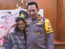 Lukisan Sang Bidadari Untuk Pak Kapolri
