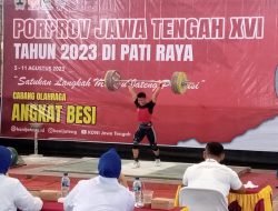 Muhammad Yasin Sumbang Emas Keenam Kontingen Blora di Porprov Jateng