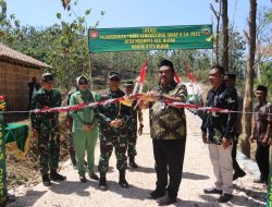 TMMD Sengkuyung Tahap II di Desa Ngampel Selesai Bangun Jembatan, Masyarakat Sambut Gembira