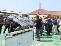 Jelang Pemilu 2024, Polres Blora Gelar Pelatihan Sispam Kota