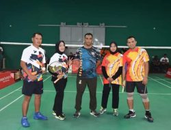 Sambut HUT RI ke-78, Korem 073/Makutarama Gelar Turnamen Bulu Tangkis Danrem Cup