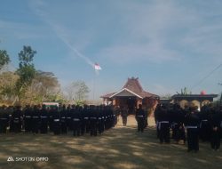 PSHT Ranting Sugihwaras Cabang Bojonegoro Pusat Madiun Gelar Upacara Peringatan HUT Proklamasi ke-78 RI