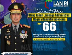 Selamat Hari Ulang Tahun Lembaga Administrasi Negara Republik Indonesia ke-66