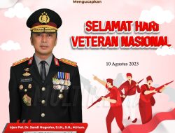 Selamat Hari Veteran Nasional 10 Agustus 2023