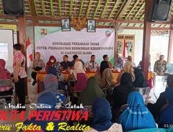 Ratusan Warga Desa Ngrawoh Hadiri Sosialisasi Pengadaan Tanah Untuk Pembangunan Bendungan Karangnongko