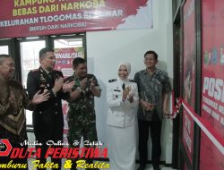 Komitmen Polresta Malang Kota Perangi Narkoba Melalui Posko Kampung Tangguh