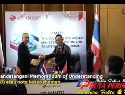 Atasi Kejahatan Transnasional, Kapolri Tandatangani MoU Dengan 6 Negara