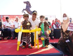 Bupati Tuban Berangkatkan Karnaval Budaya Kategori Kelompok Bermain