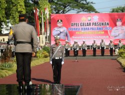 Kapolda Sulsel Pimpin Gelar Pasukan Operasi Zebra Pallawa 2023