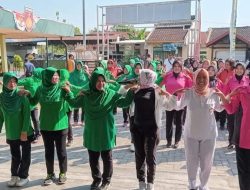 Koramil Sambong dan Forkopimcam Gelar Senam Bersama Lintas Sektoral