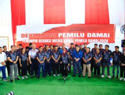 Polri Bersama Dewan Pers dan Pimpinan Media Deklarasi Pemilu Damai 2024