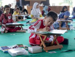 Lomba ‘Melukis Mimpi’ Tingkat SD Digelar Pemkab Tuban, Wujudkan Ide dan Gagasan Anak