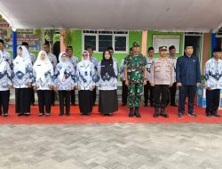 Hadiri Upacara Hari Guru Nasional dan HUT Ke-78 PGRI, Danramil 08/Kedungtuban Sampaikan Beberapa Pesan