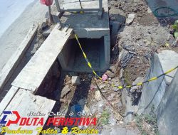 Proyek Pemasangan U-ditch di Desa Sambeng Diduga Abaikan Keselamatan Warga