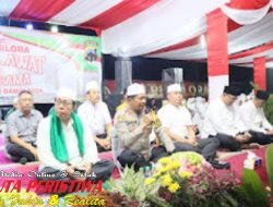 Cooling System Jelang Pemilu, Polres Blora Gelar Sholawatan dan Doa Bersama