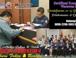 Sukses SKW Perdana, PPWI Segera Jadwalkan Kegiatan SKW pada 18 Desember 2023