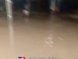 Diguyur Hujan Selama 2 Jam, Lingkungan Seputar Pasar Kunduran Tergenang Banjir