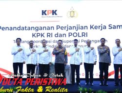 Bersinergi Untuk Pemberantasan Korupsi, KPK – Polri Tandatangani Perjanjian Kerjasama