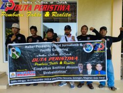 Tingkatkan Kualitas Wartawannya, Media Online Duta Peristiwa Gelar Raker Perdana, Diklat Jurnalistik dan Family Gathering
