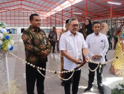 Didampingi Forkopimda Blora, Mendag RI Zulkifli Hasan Resmikan Pasar Induk Cepu