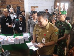 KPU Blora Gelar Simulasi Pemantapan Pemungutan dan Penghitungan Suara Pemilu 2024 di Desa Jepangrejo