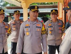 Orientasi Medan dan Cek Kesiapan Anggota, Kapolres Blora Pimpin Apel Power on Hand Polsek Rayon Cepu