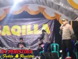 Hajatan Warga, Polsek Purwosari Amankan Pertunjukan Electon
