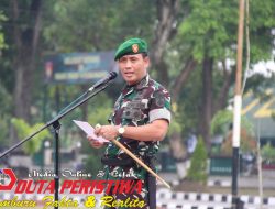 Danrem 073/Makutarama Pimpin Apel Kesiagaan PAM Pemilu 2024 di Wilayah Blora