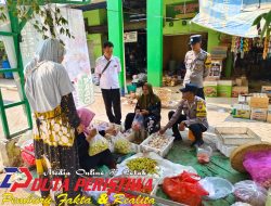 Sapa Masyarakat di Pasar Malo, Kapolsek Malo Berikan Himbauan Kamtibmas