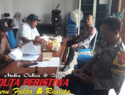 Sapa Masyarakat, Kapolsek Malo Berikan Himbauan Kamtibmas