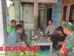 Wujudkan Desa Kuniran Situasi Kamtibmas Aman dan Kondusif, Bhabinkamtibmas dan Babinsa Lakukan Sambang Desa