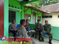 Senergitas TNI-Polri dan Linmas Dalam Pengamanan Logistik Pemilu di PPK Kecamatan Malo Bojonegoro