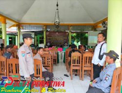 Pastikan Pelaksanaan Pleno Rekapitulasi Penghitungan Suara di PPK Purwosari Kondusif, Kapolsek Lakukan Pemantauan