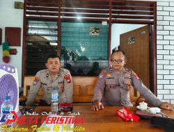 Polsek Malo Turut Menjaga dan Mengamankan Logistik Pemilu 2024, Kapolsek Sampaikan Pesan Kamtibmas