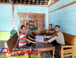 Bentuk Sinergitas Polri dan Petugas Pemilu, Kapolsek Purwosari Jenguk Petugas KPPS yang Sakit Usai Bertugas
